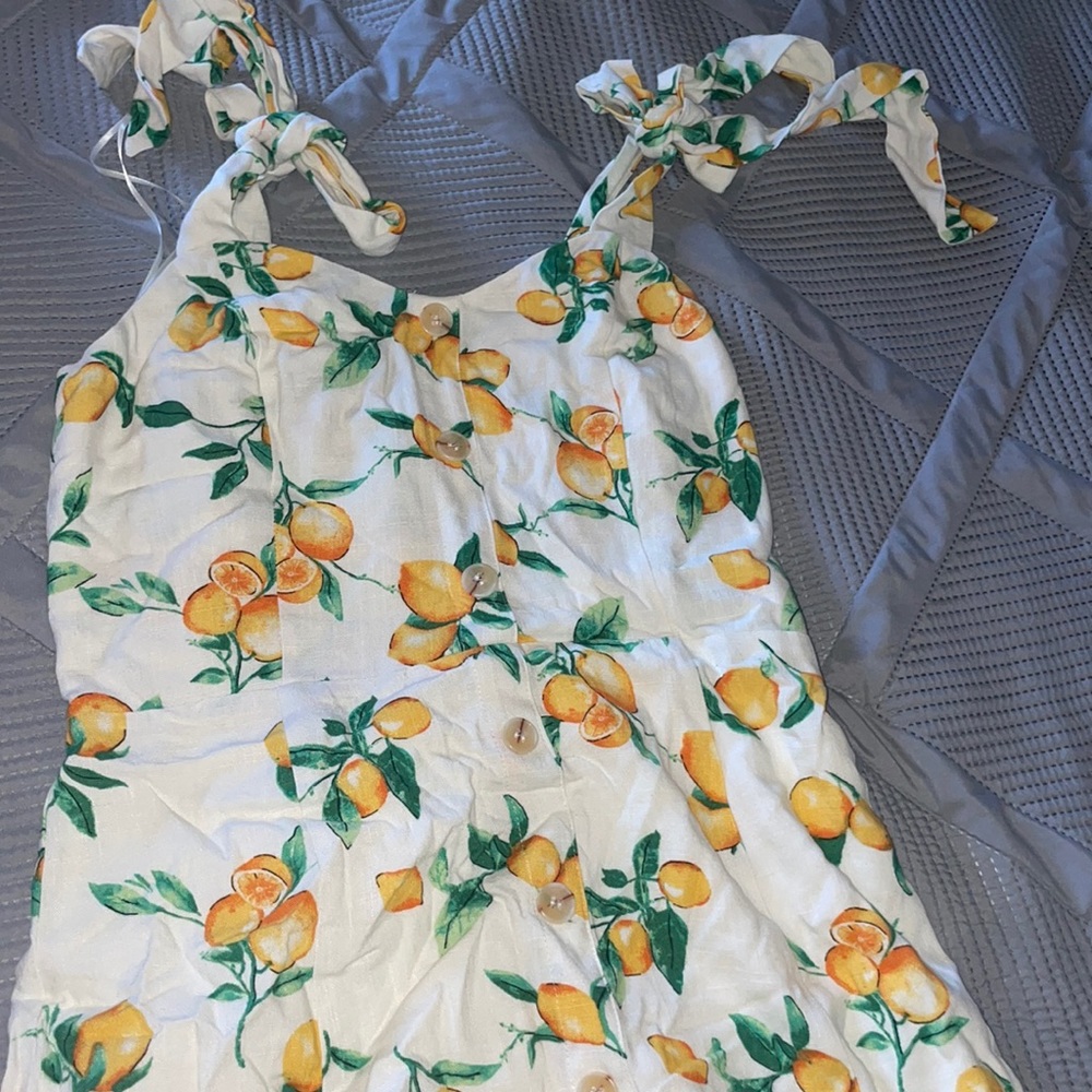 Skies are Blue lemon dress